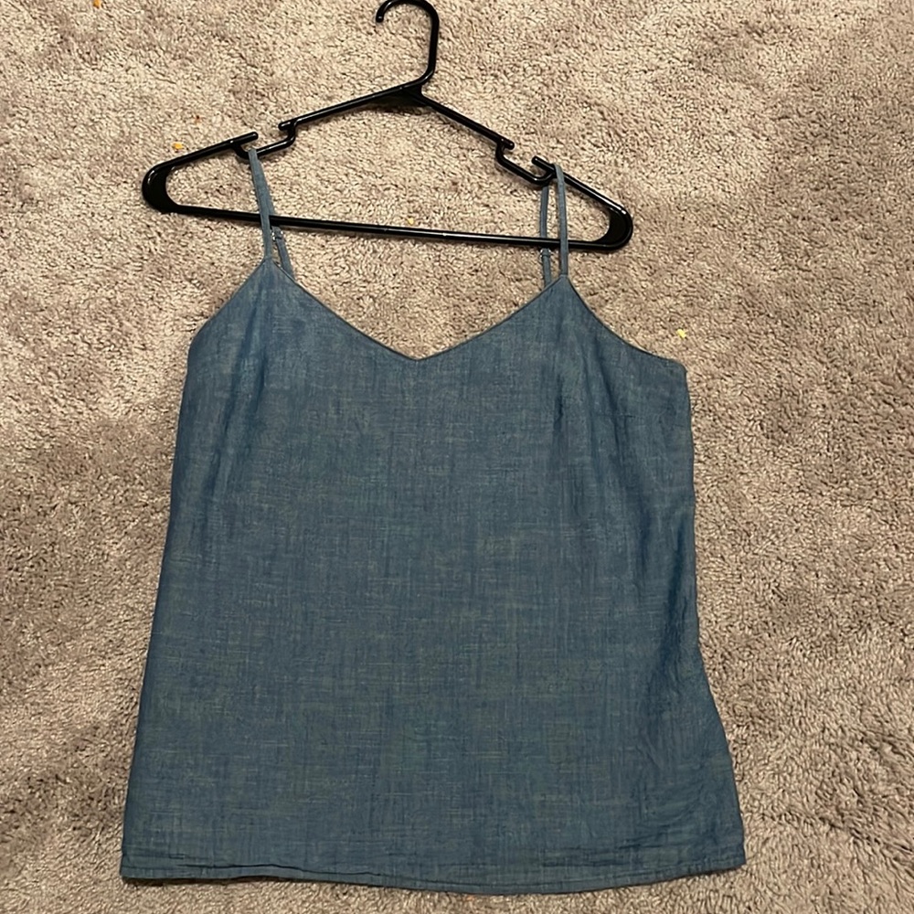 JCrew Chambray Tank